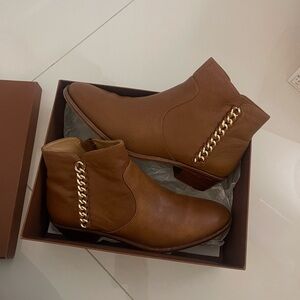 Coach tan boots